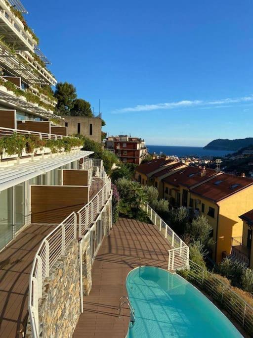 Exclusive Apartment Alassio With Sea View Eksteriør billede