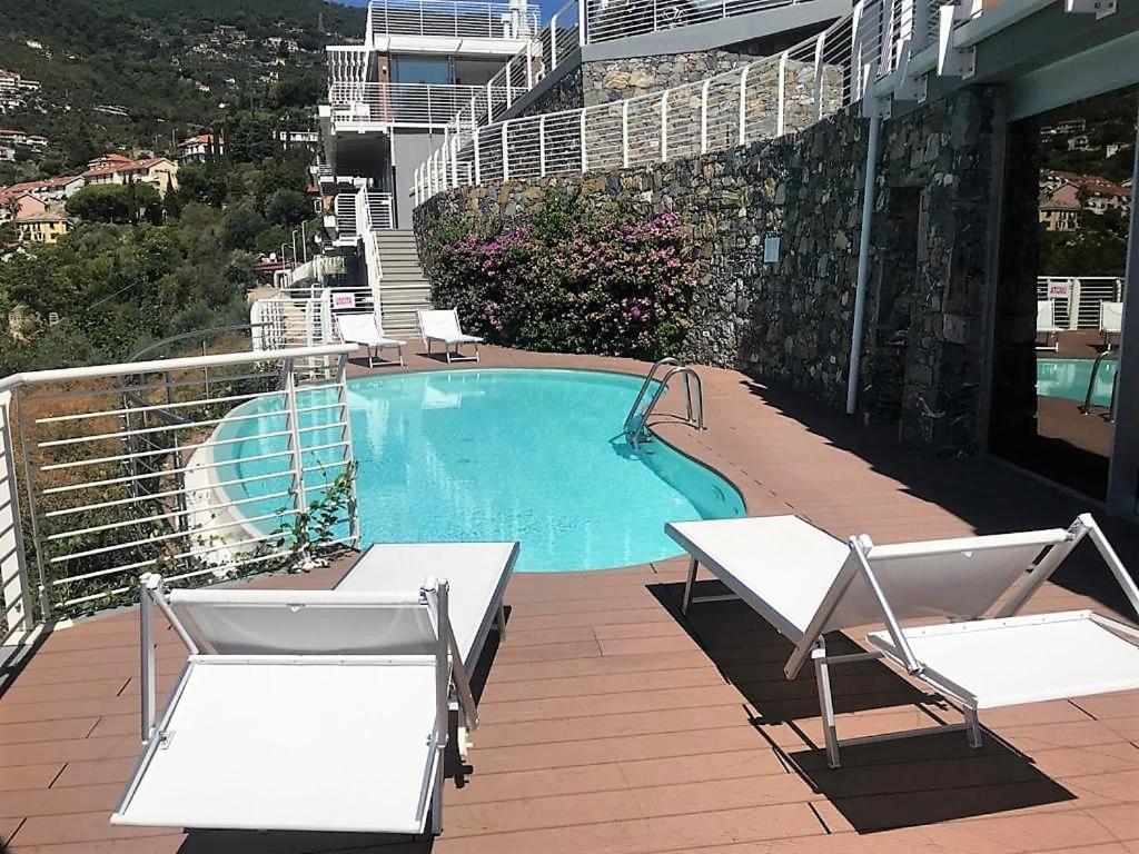 Exclusive Apartment Alassio With Sea View Eksteriør billede